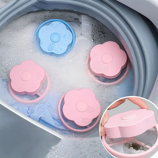 Set van 4 Haarvanger Capsules voor de Wasmachine