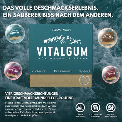 Remineralisierendes Kaugummi