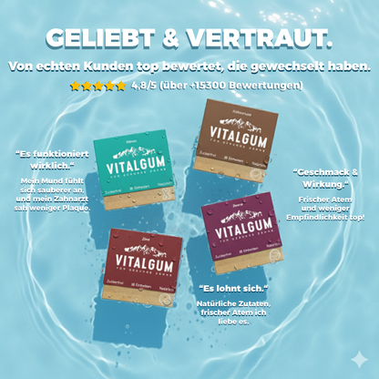 Remineralisierendes Kaugummi